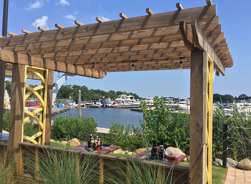 River Side Dining Area