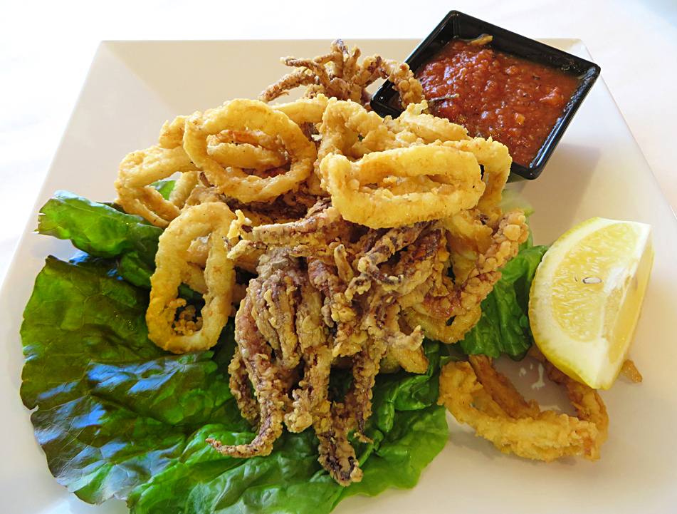 Fried Calamari at Seaside Bar and Grill