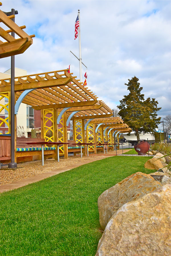 River Side Dining Area