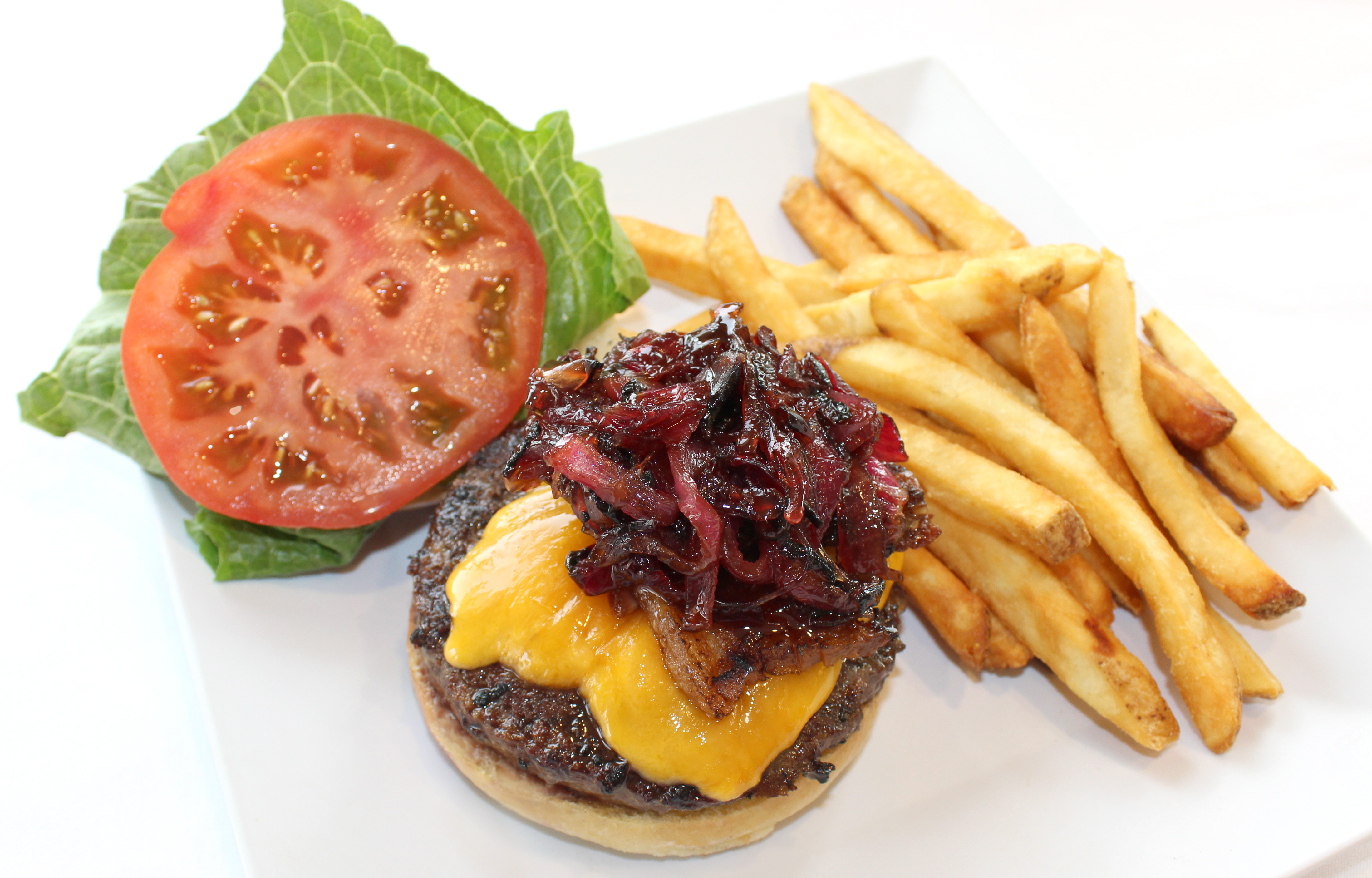 Cobb Burger at Seaside Bar and Grill