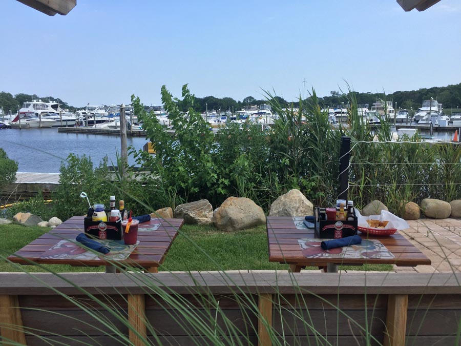 River Side Dining Area