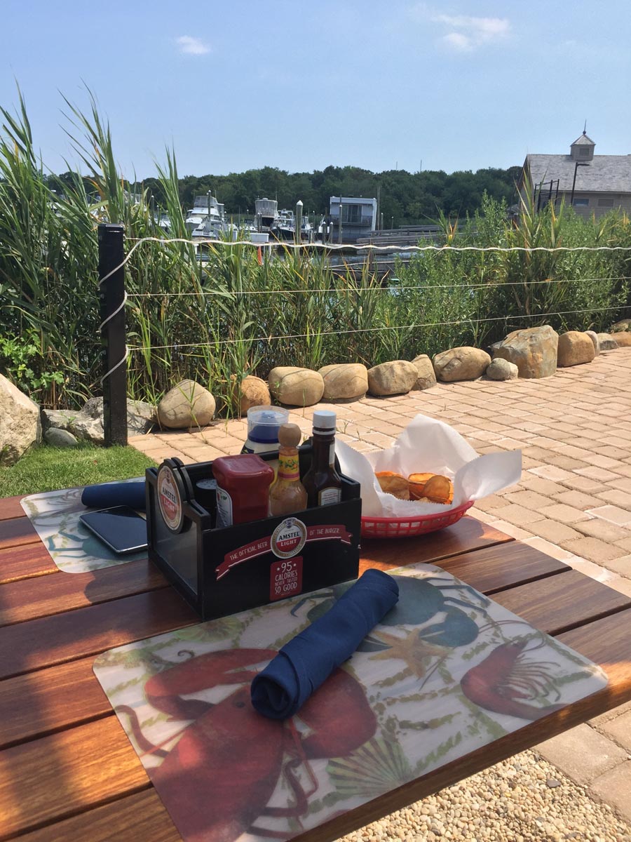 River Side Dining Area