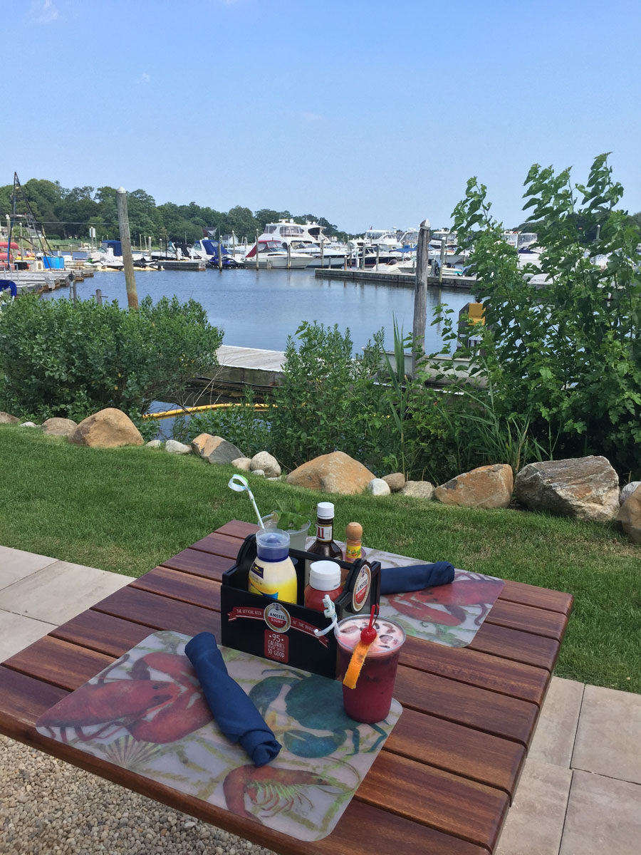 River Side Dining Area